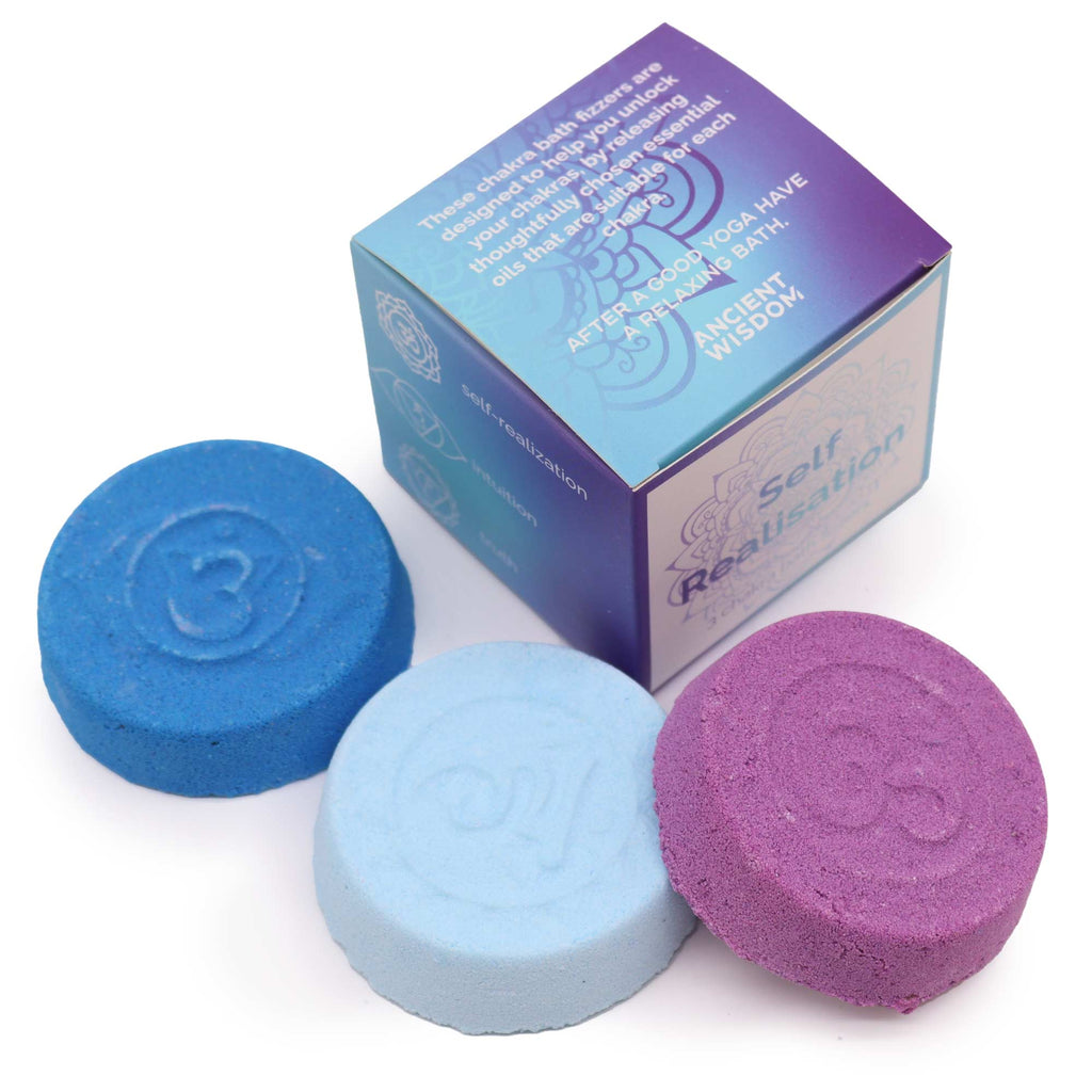 Chakra Bath Bombs Set - Self Realisation