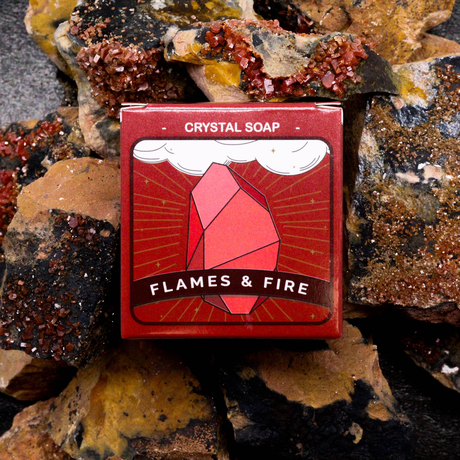 Crystal Elemental Soap - Flames & Fire