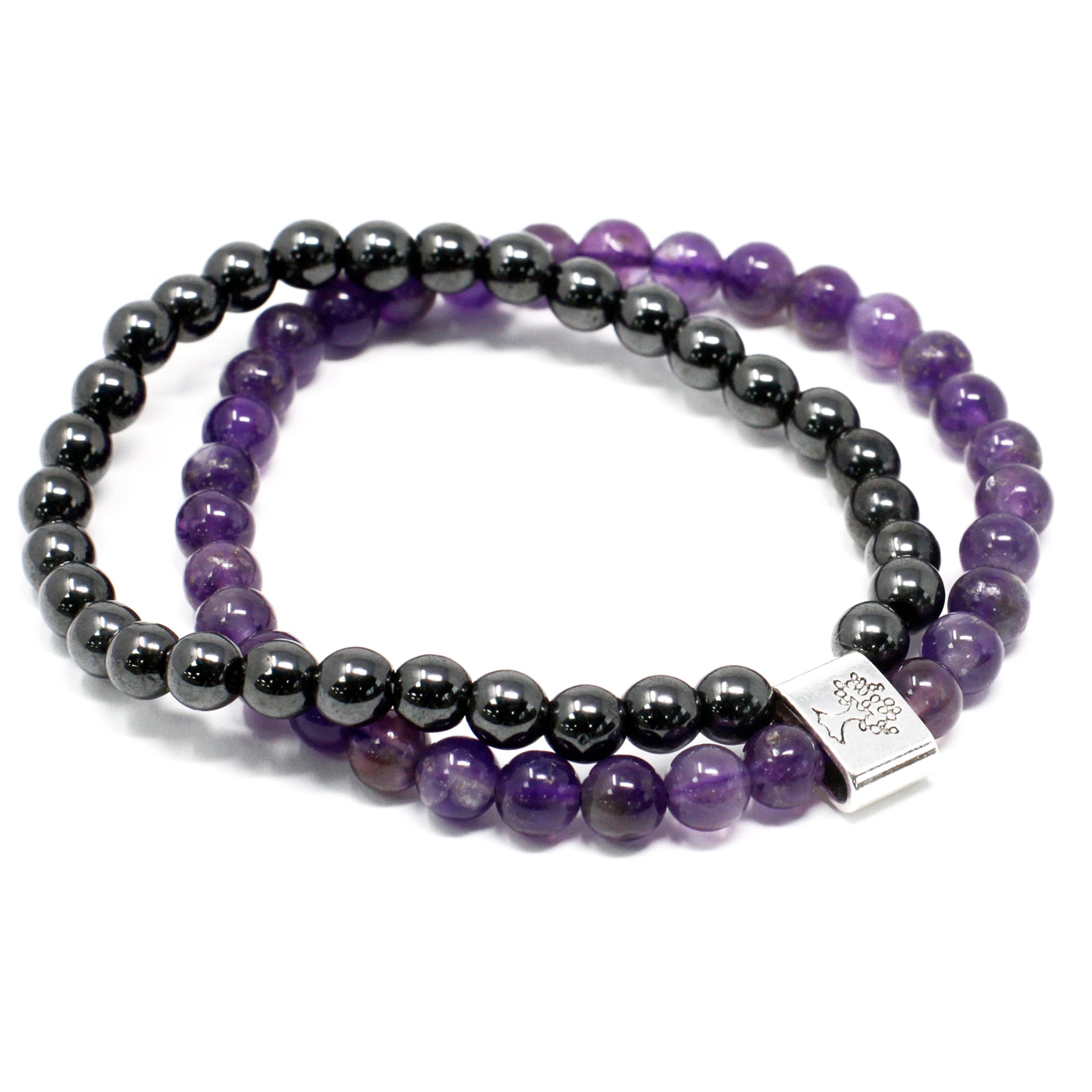 Magnetic Gemstone Bracelets - Amethyst