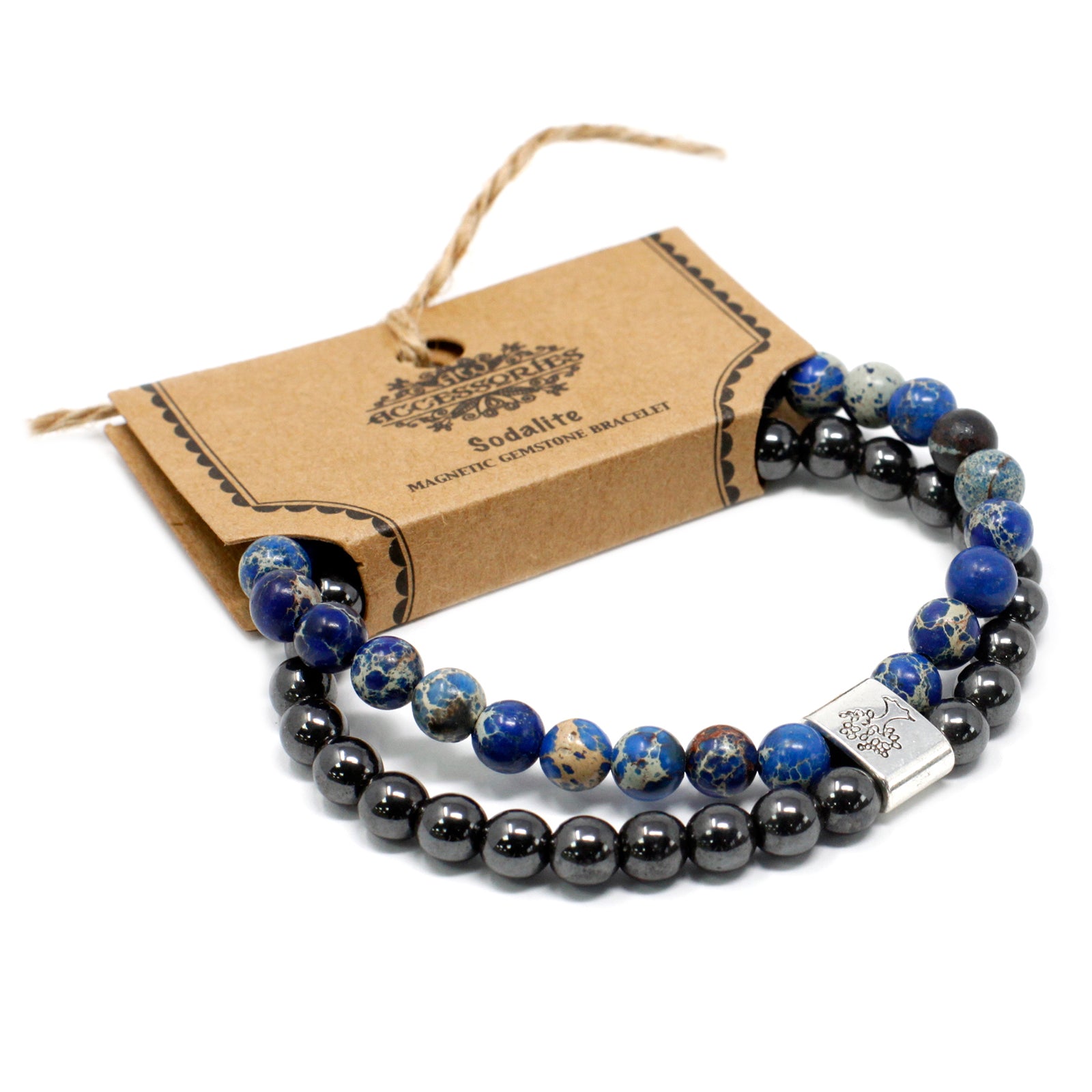 Magnetic Gemstone Bracelets - Sodalite