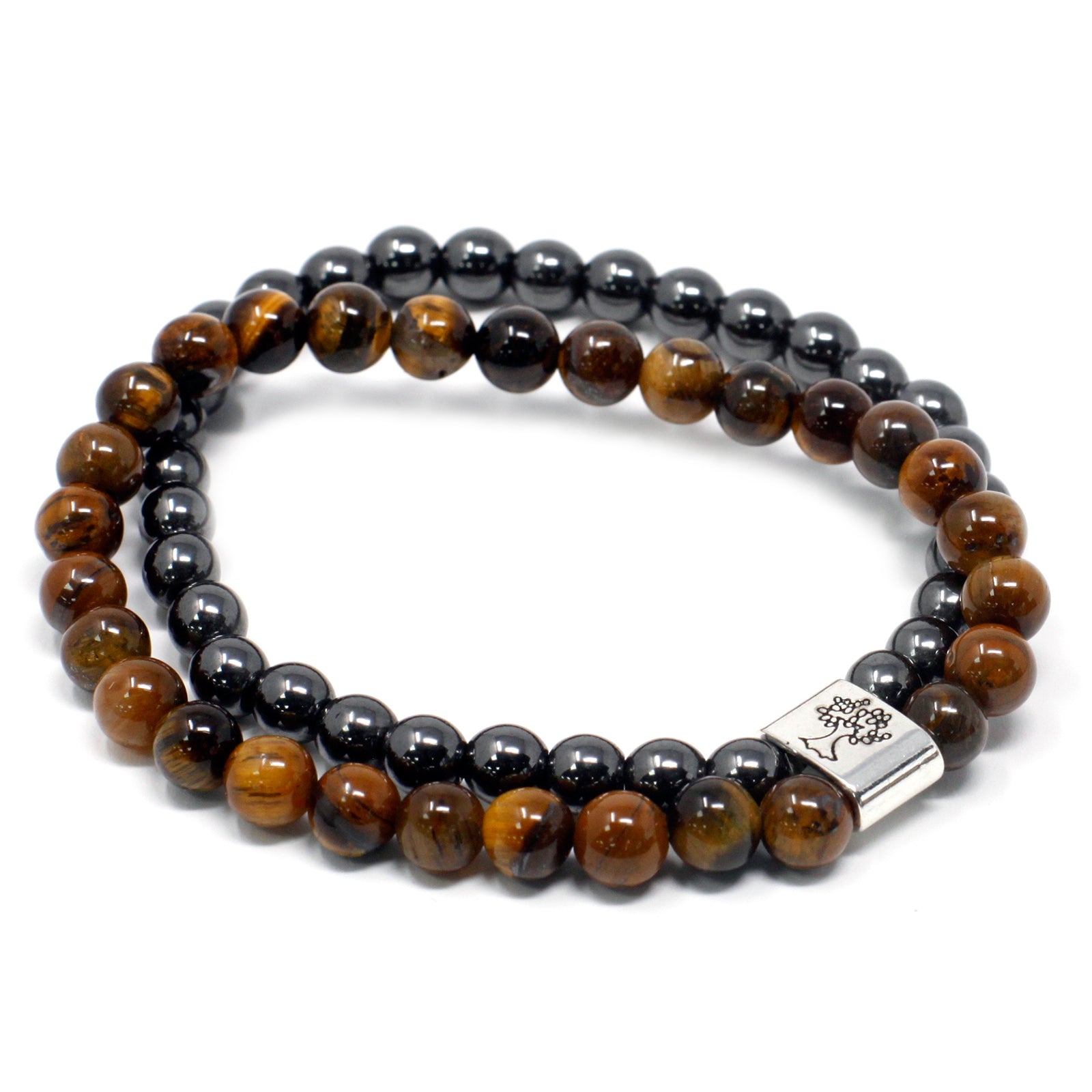 Magnetic Gemstone Bracelets - Tiger Eye
